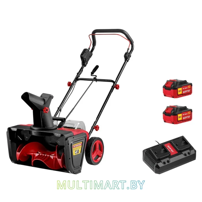 Снегоуборщик Wortex CST 5036 ALL1 SET XLT (с 2-мя АКБ)